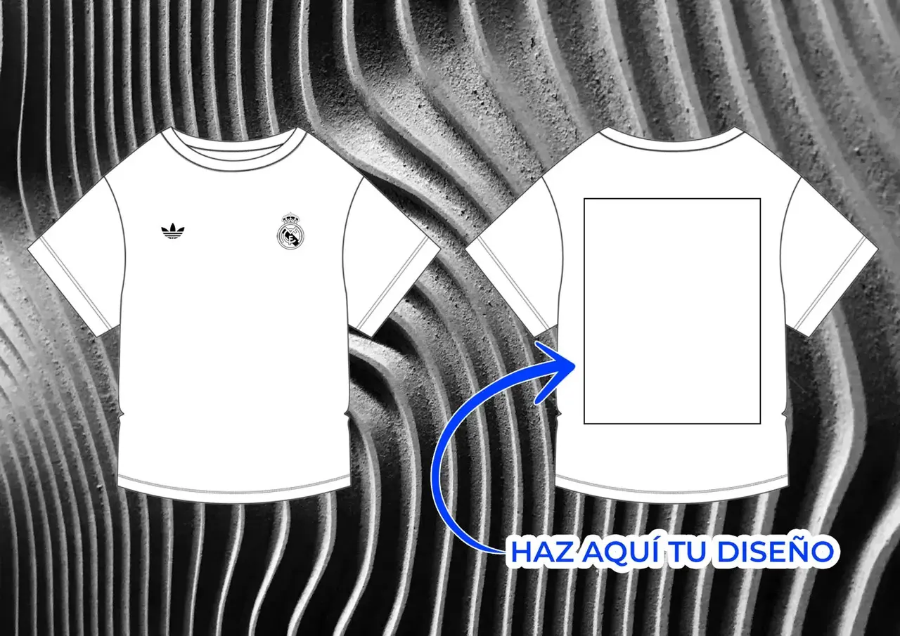 Plantilla de diseño Real Madrid x Adidas